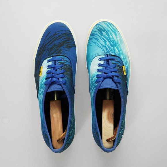 Vans Classic National Geographic Era Ocean Blue Shoes Mens Size 11.5 VN0A2Z5I002 - Picture 8 of 16